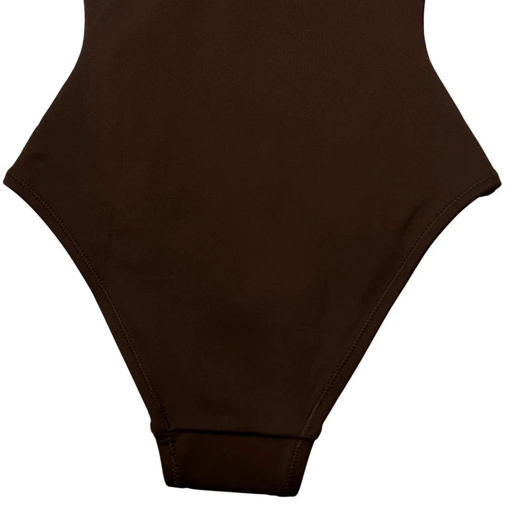 SKIMS Shaping Swim Cami‎ One Piece Cocoa XXS
